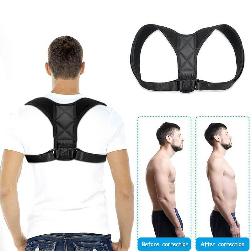 Posture belt, Posture corrector belt, Back support belt, Backbone Belt, Spine Support Belt, Back Pain Relief Shoulder Back Support Belt