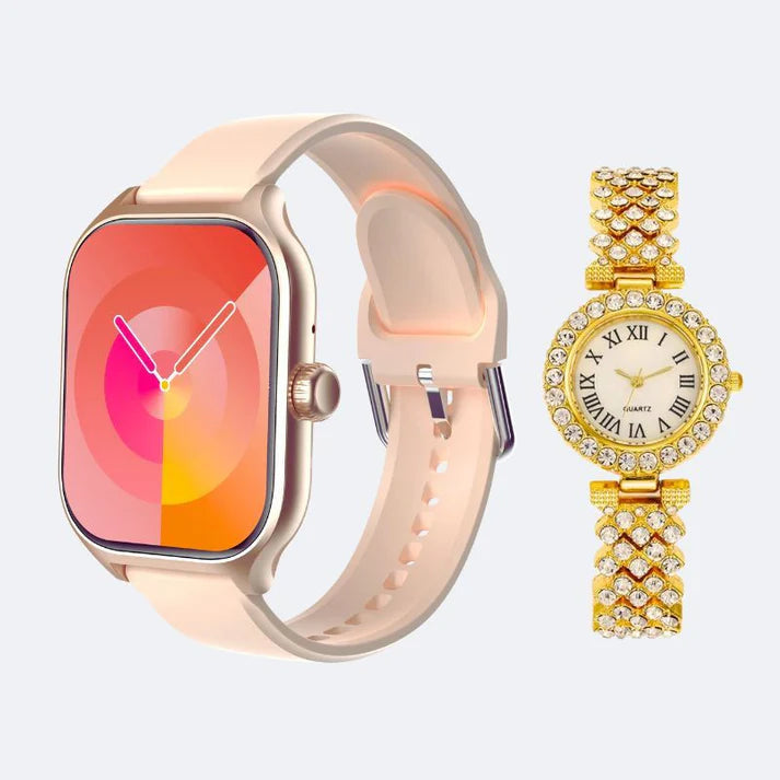 D15 GS -SmartWatch For Women Advance Combo