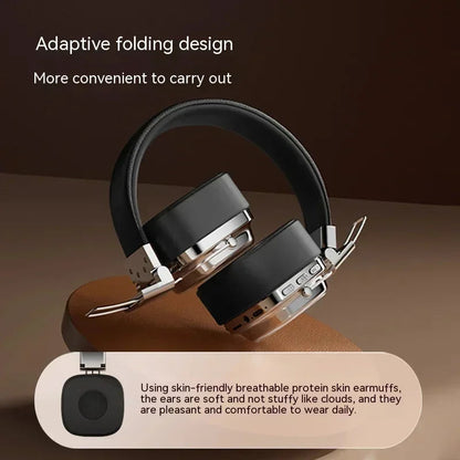 Retro Vintage Over Ear Headsets Wireless Headphones Gaming